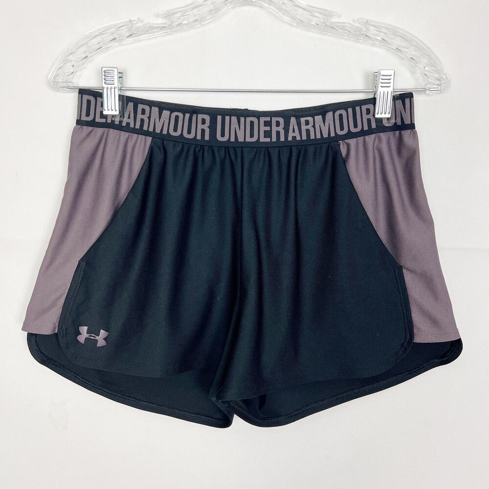 Under Armour Black Running Breathable Shorts Size Medium